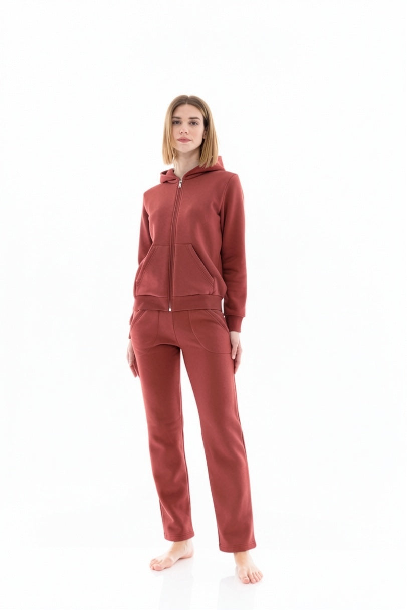 Pink Label - Trucksuit Hood Soft Solid