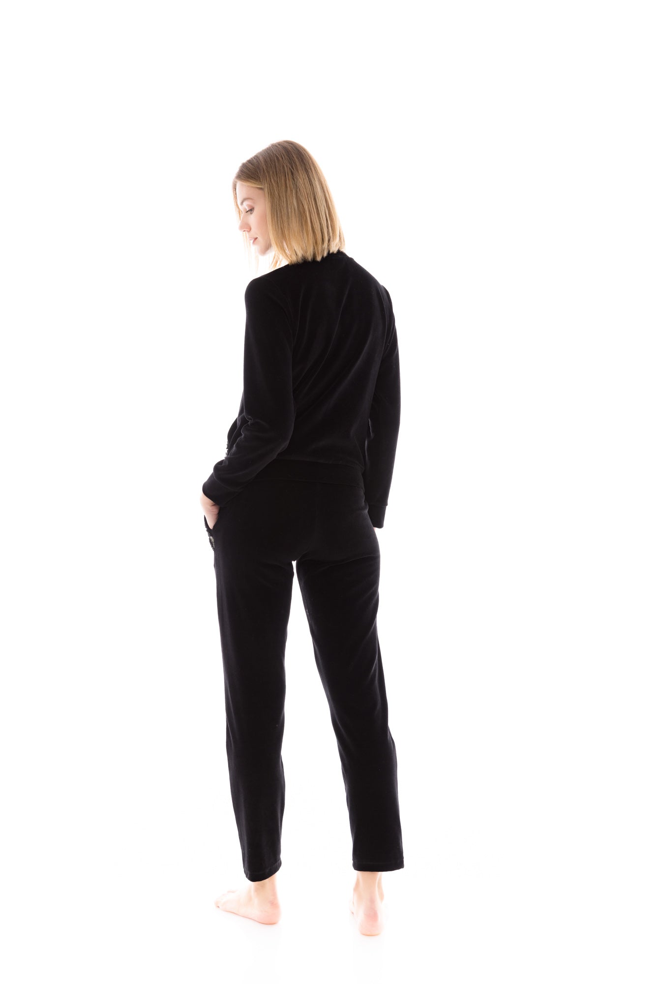 Pink Label - Trucksuit Velvet Detail
