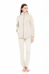 Pink Label - Robe Zipper Fleece Fluffy