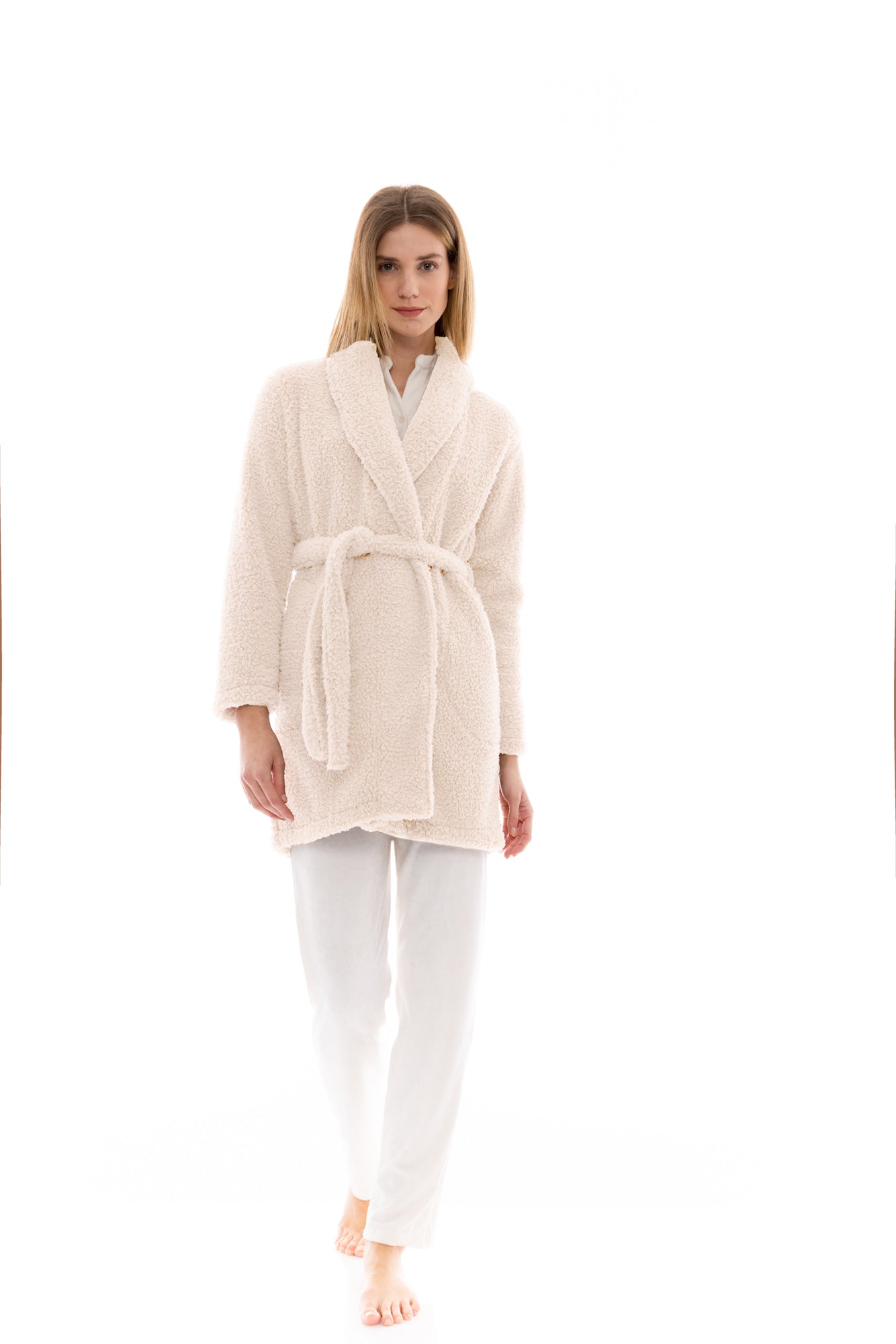 Pink Label - Robe Fleece Fluffy