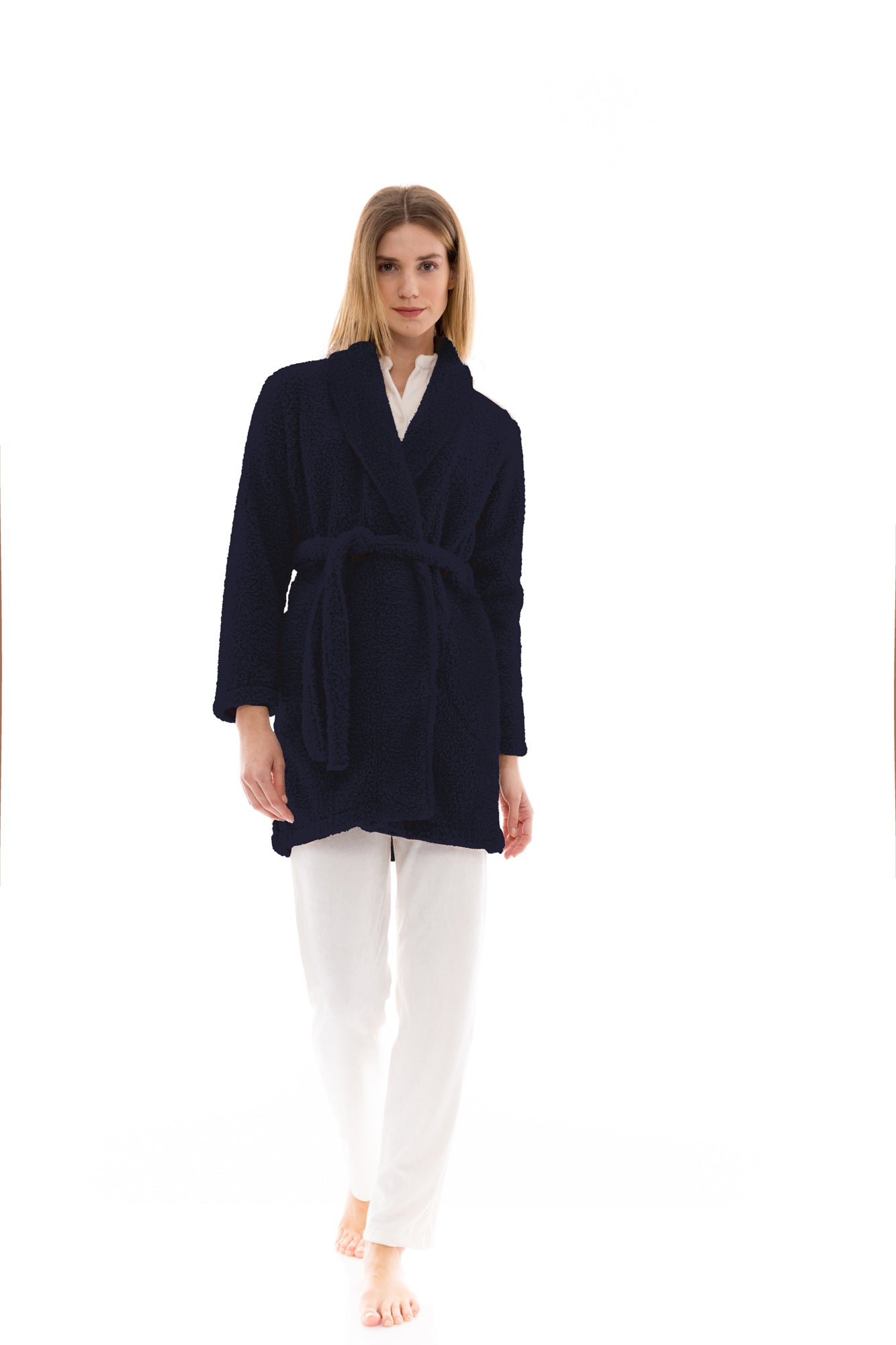 Pink Label - Robe Fleece Fluffy
