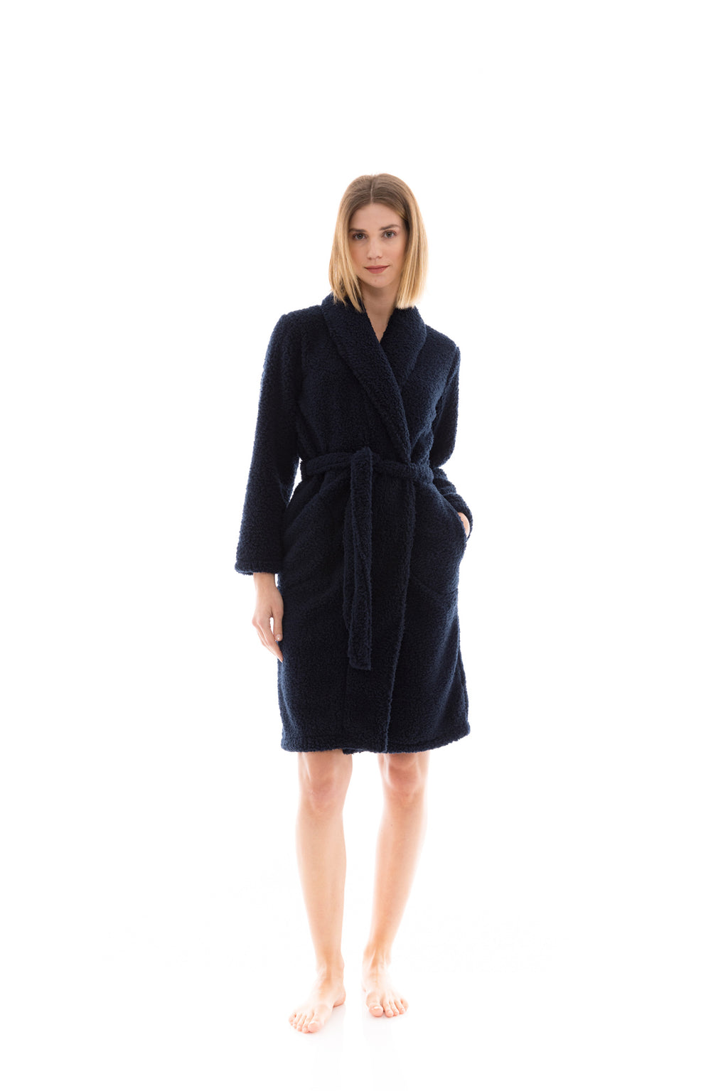 Pink Label - Robe Long  Fleece Fluffy