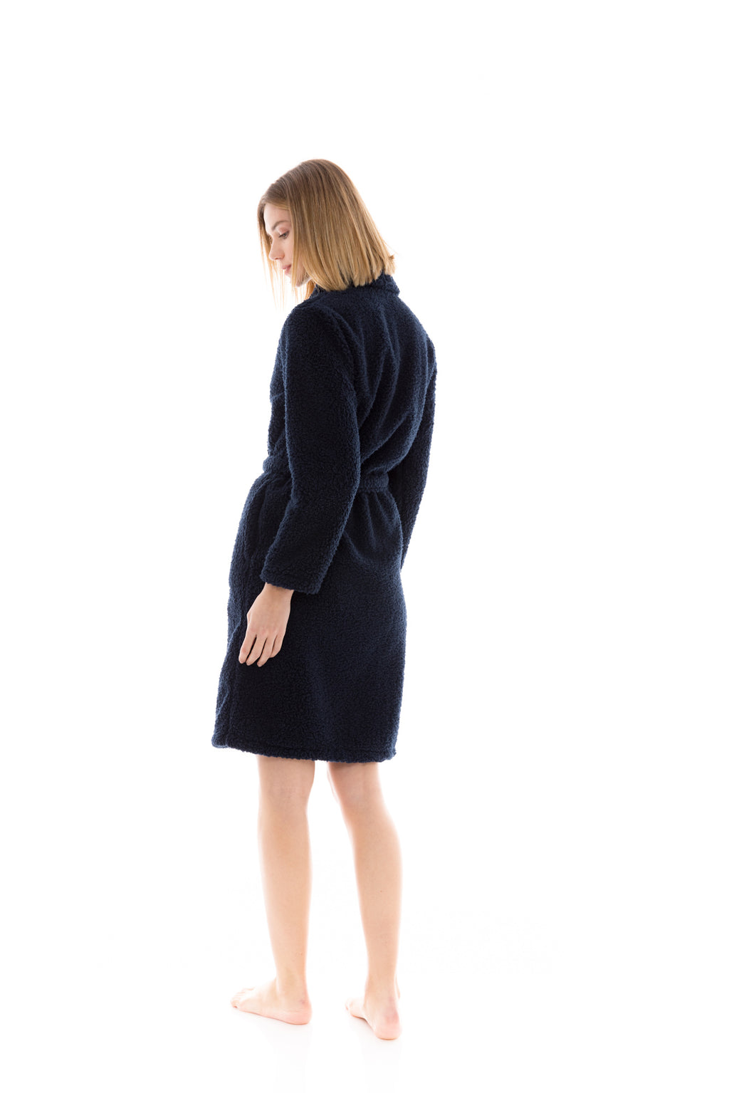 Pink Label - Robe Long  Fleece Fluffy