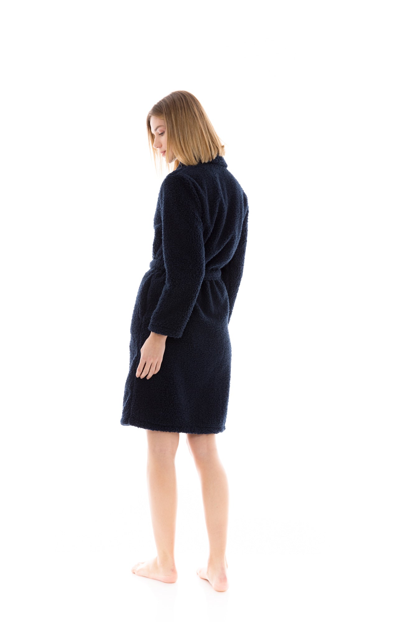 Pink Label - Robe Long  Fleece Fluffy