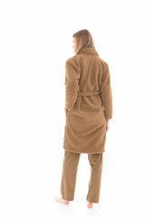 Pink Label - Robe Long  Fleece Fluffy