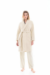 Pink Label - Robe Long  Fleece Fluffy