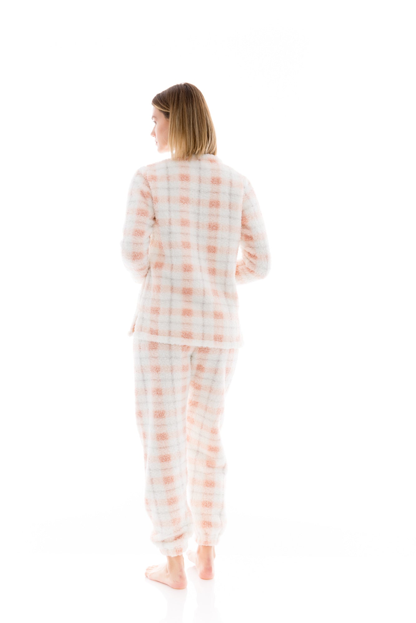 Pink Label - Pyjama Fleece Plaid