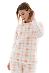 Pink Label - Pyjama Fleece Plaid