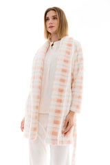 Pink Label - Robe Fleece Plaid