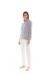Pink Label - Robe Zipper Fleece Night Sky