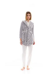 Pink Label - Robe Hood Fleece Night Sky