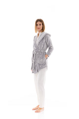 Pink Label - Robe Hood Fleece Night Sky