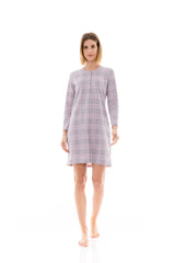 Pink Label - Nigthgwon Jacquard Pink Plaid