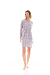 Pink Label - Nigthgwon Jacquard Pink Plaid