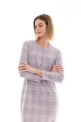 Pink Label - Nigthgwon Jacquard Pink Plaid