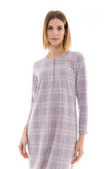 Pink Label - Nigthgwon Jacquard Pink Plaid