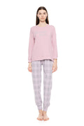 Pink Label - Pyjama Jacquard Bonjour Plaid