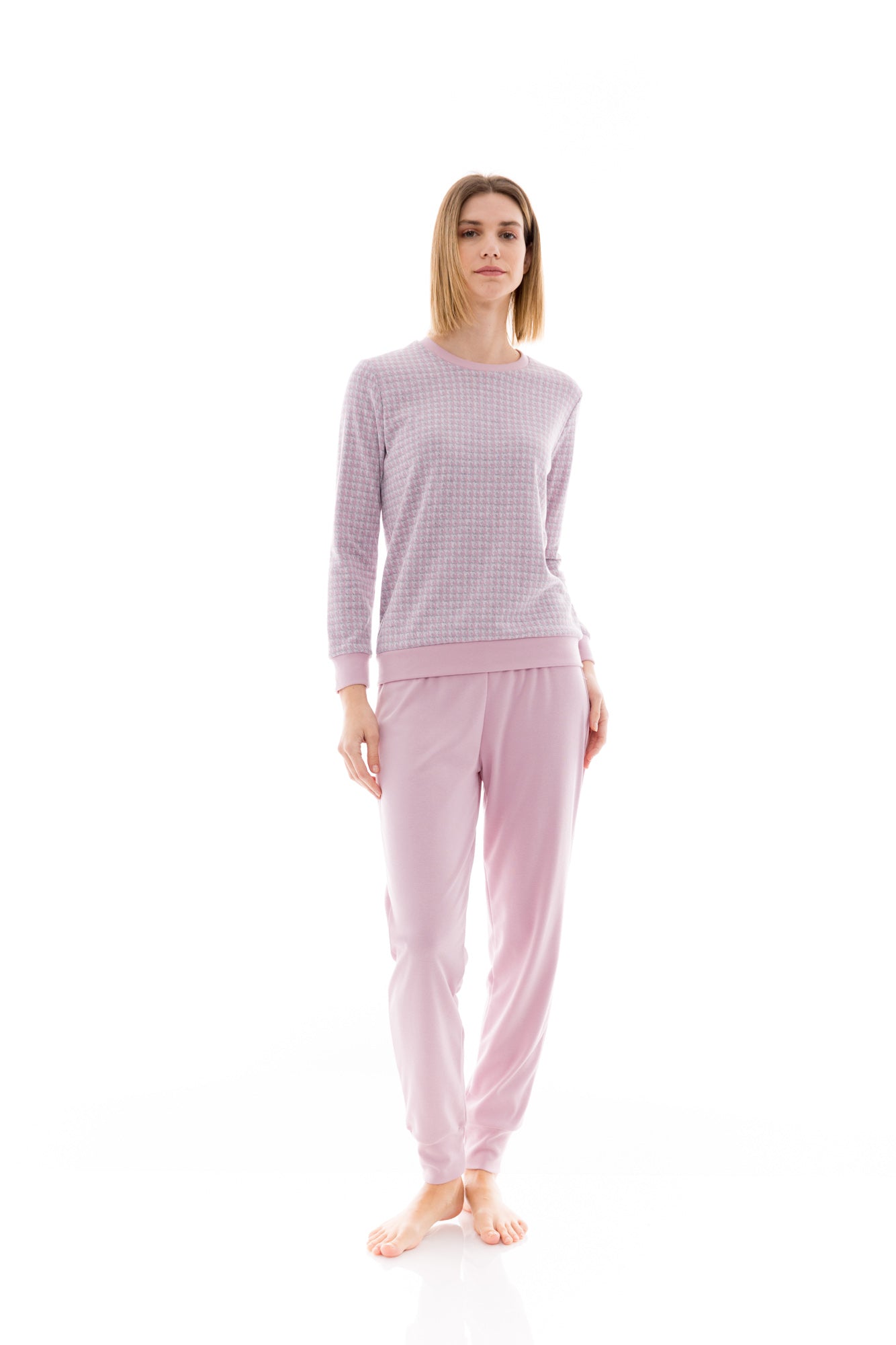 Pink Label - Pyjama Jacquard Pettit Plaid