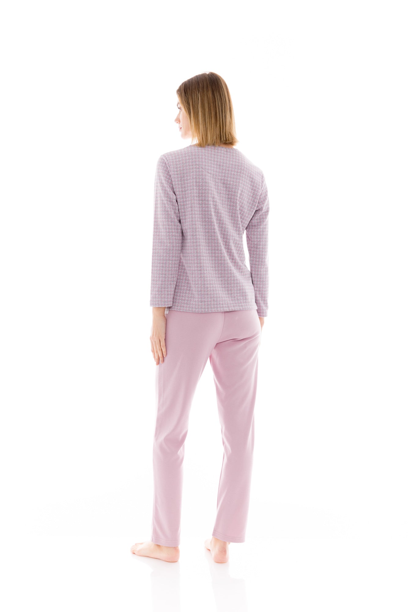 Pink Label - Pyjama Jacquard Pettit Plaid