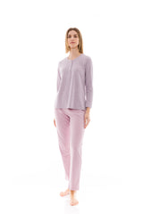 Pink Label - Pyjama Jacquard Pettit Plaid