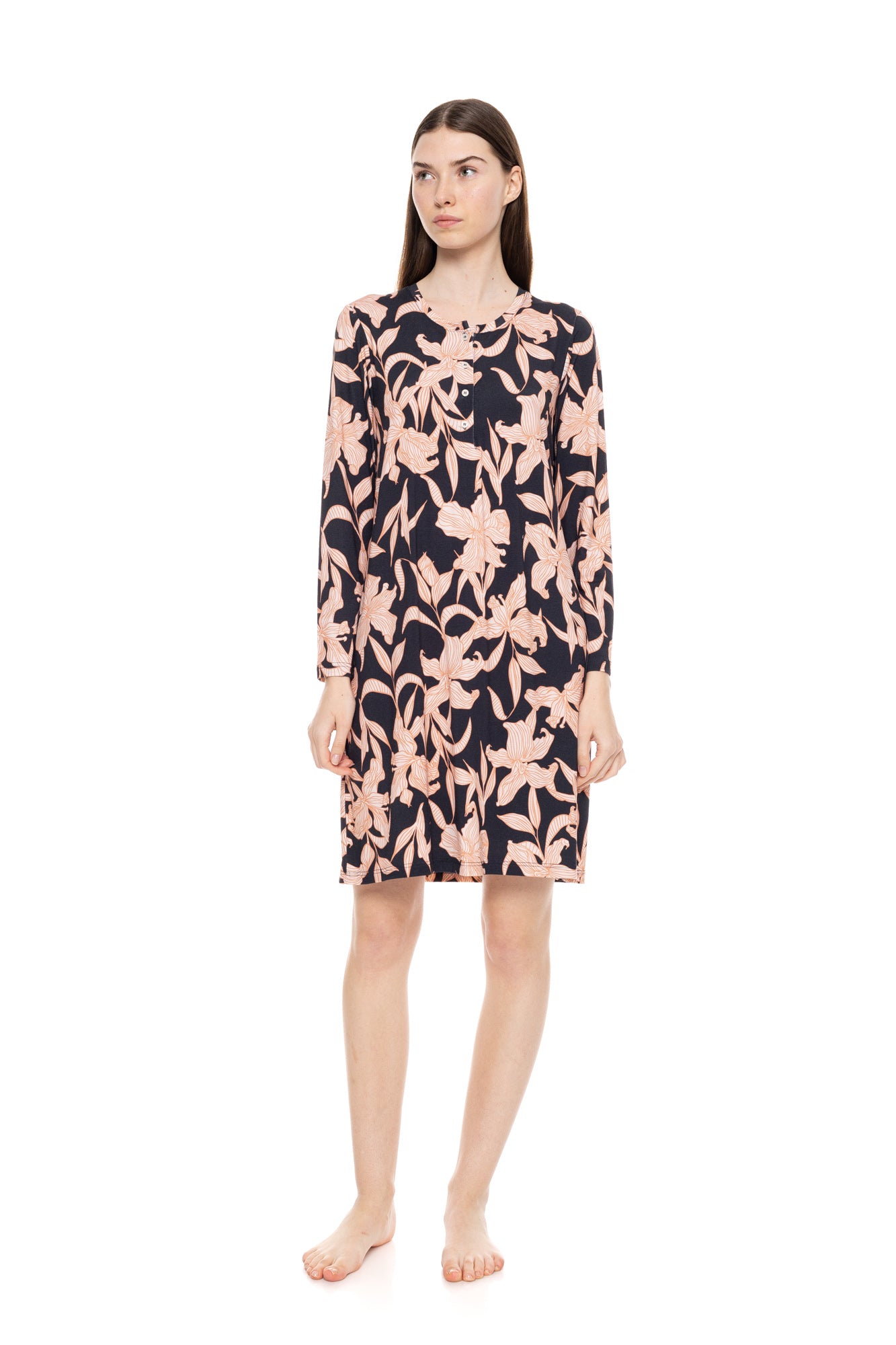 Pink Label - Nightgown Orange Leaf