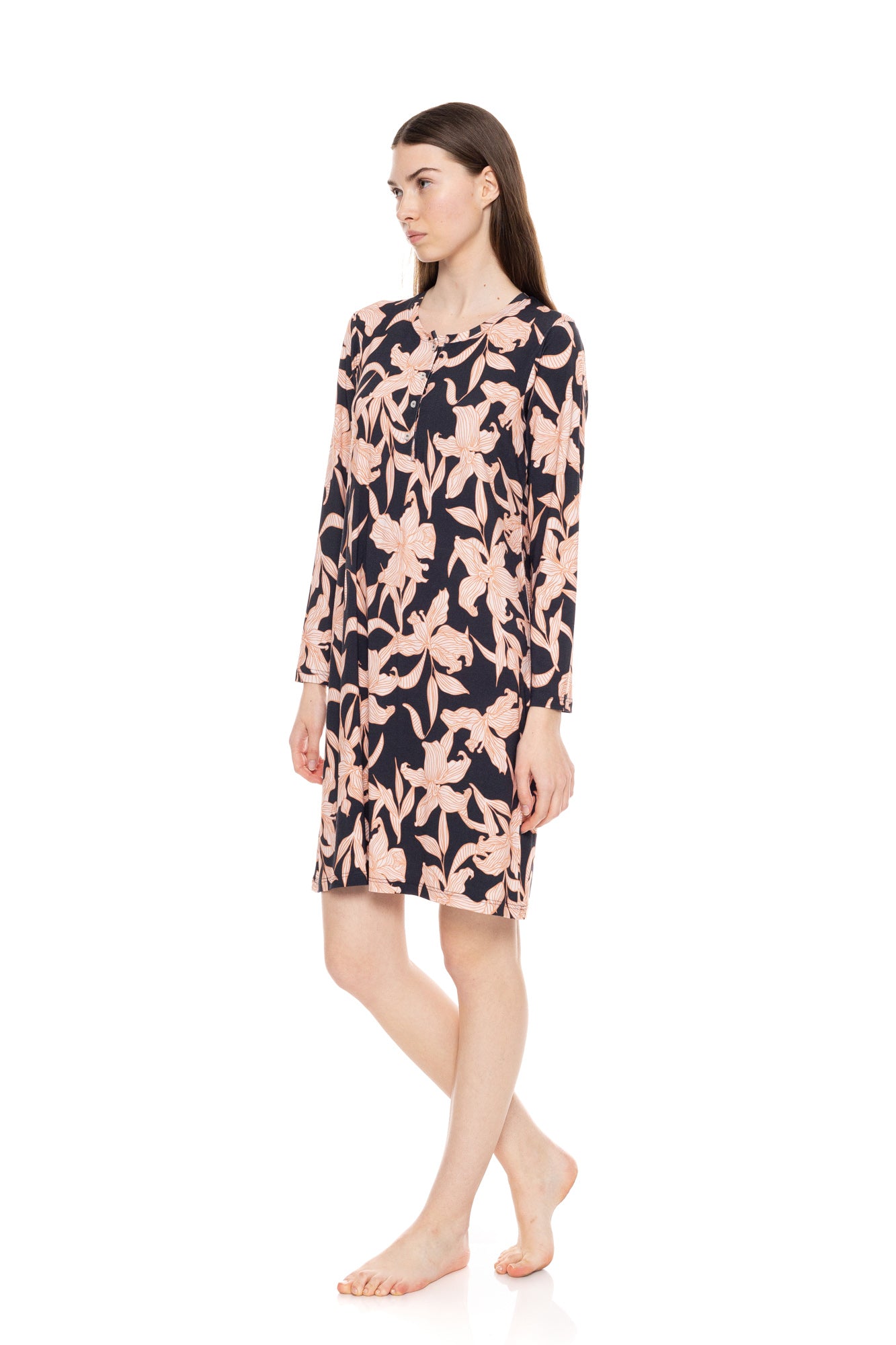 Pink Label - Nightgown Orange Leaf