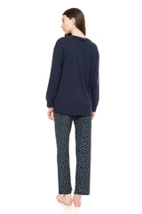 Pink Label - Pyjama Green Dot