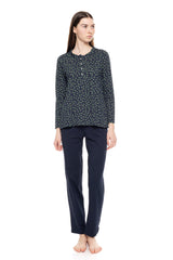 Pink Label - Pyjama Green Dot