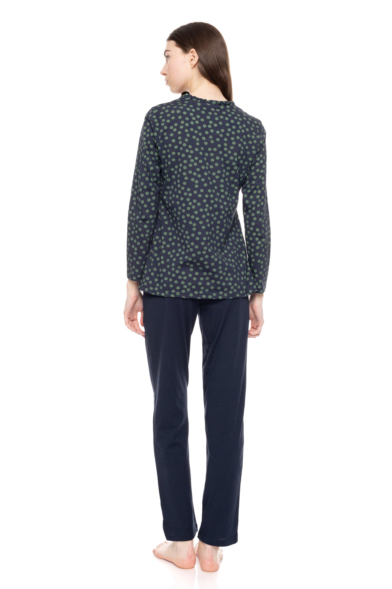 Pink Label - Pyjama Green Dot