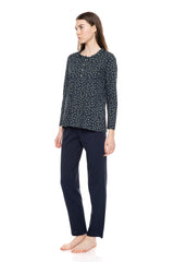 Pink Label - Pyjama Green Dot