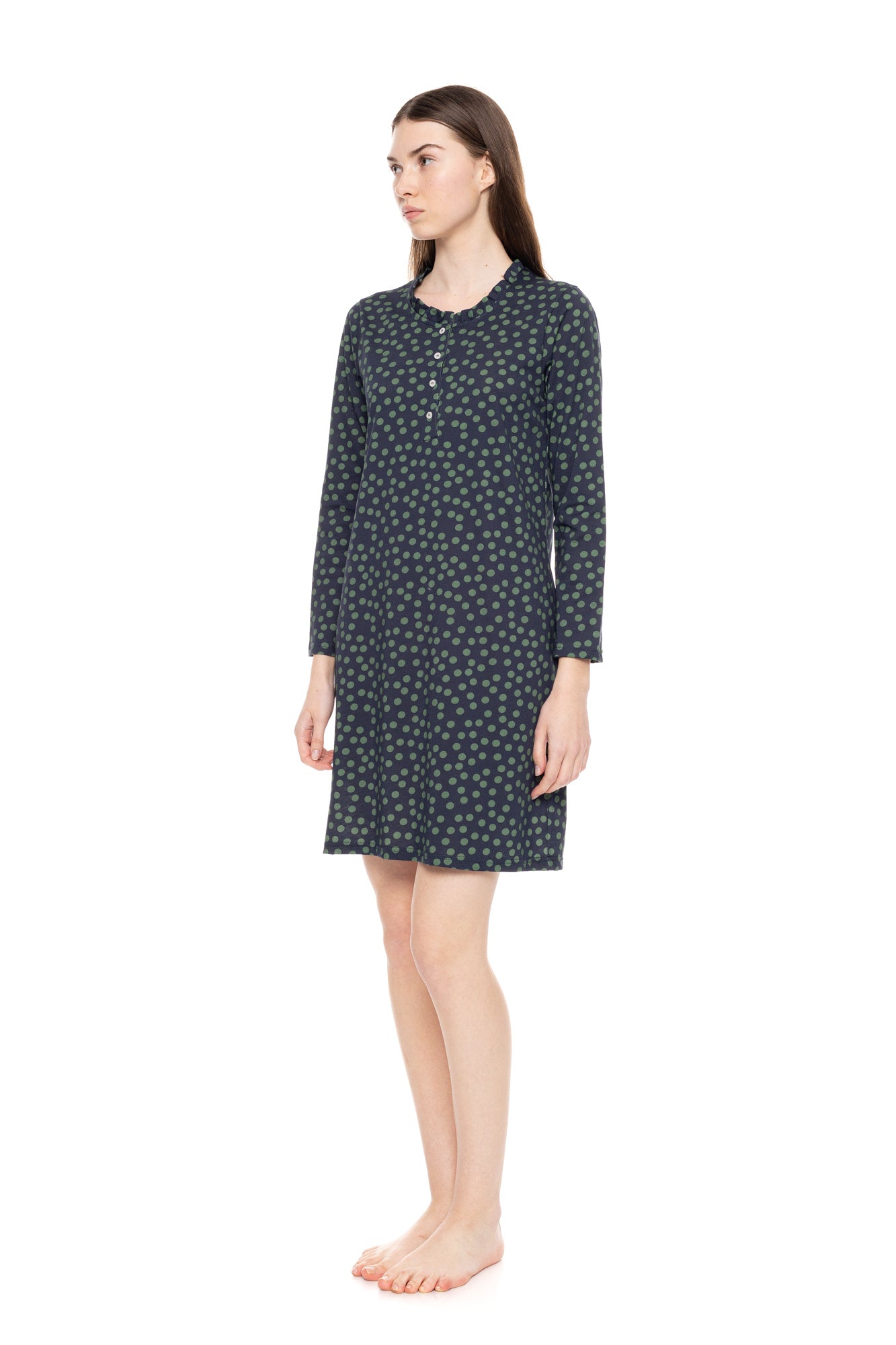 Pink Label - Nightgown Green Dot