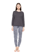 Pink Label - Pyjama Grey Leo