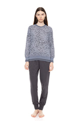 Pink Label - Pyjama Grey Leo