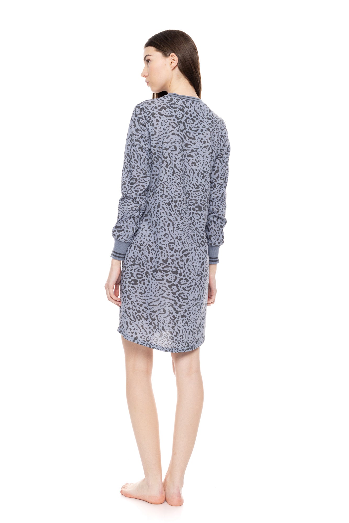 Pink Label - Nightgown Grey Leo