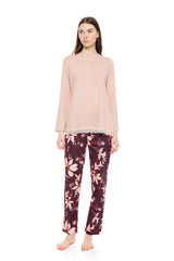 Pink Label - Pyjama Magenda Flower
