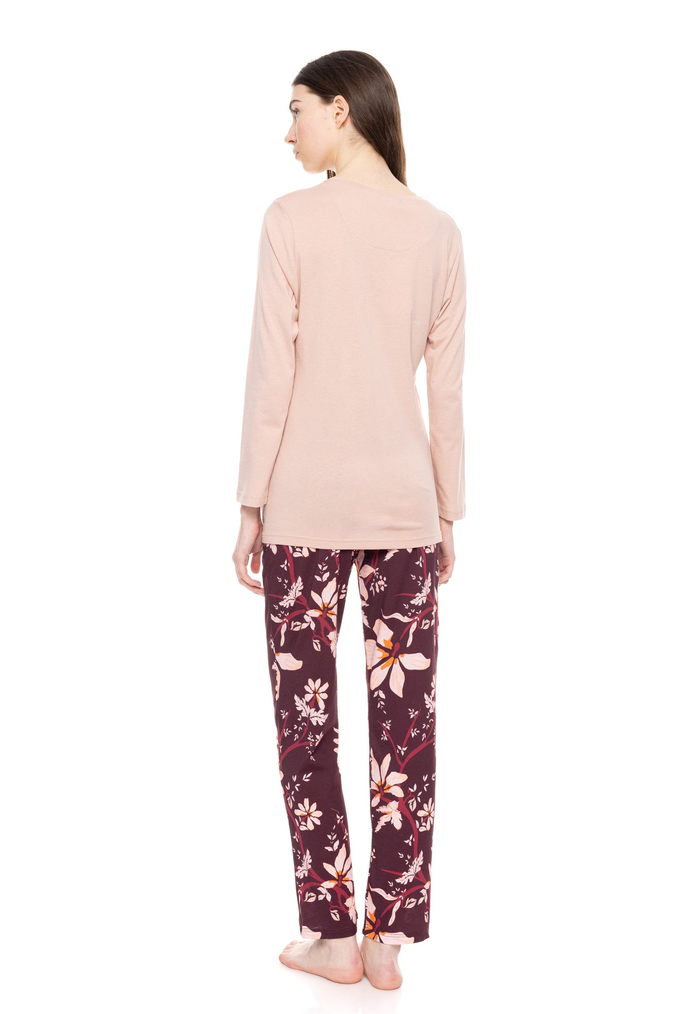 Pink Label - Pyjama Magenda Flower