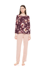 Pink Label - Pyjama Magenda Flower