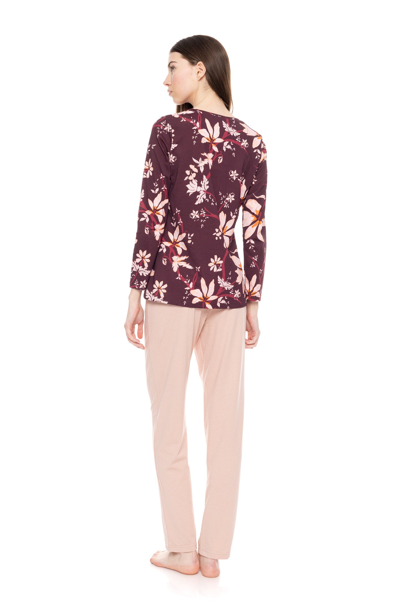 Pink Label - Pyjama Magenda Flower