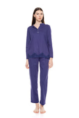 Pink Label - Pyjama Solid Geo Lovers