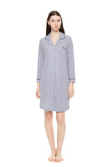 Pink Label - Nightgwon Buttoned Geo Lovers