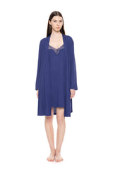 Pink Label - Nightgown 2Pcs Set Geo Lovers