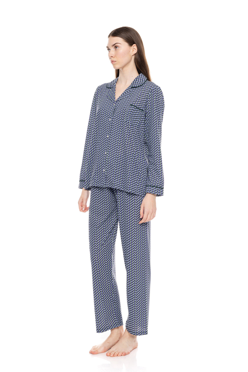 Pink Label - Pyjama Buttoned Mindnight Forest