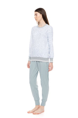 Pink Label - Pyjama Aqua Leo