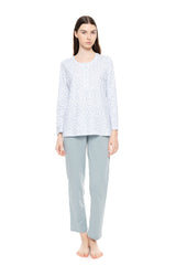 Pink Label - Pyjama Aqua Leo