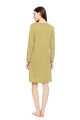 Pink Label - Nightgown Solid Blossom Flower