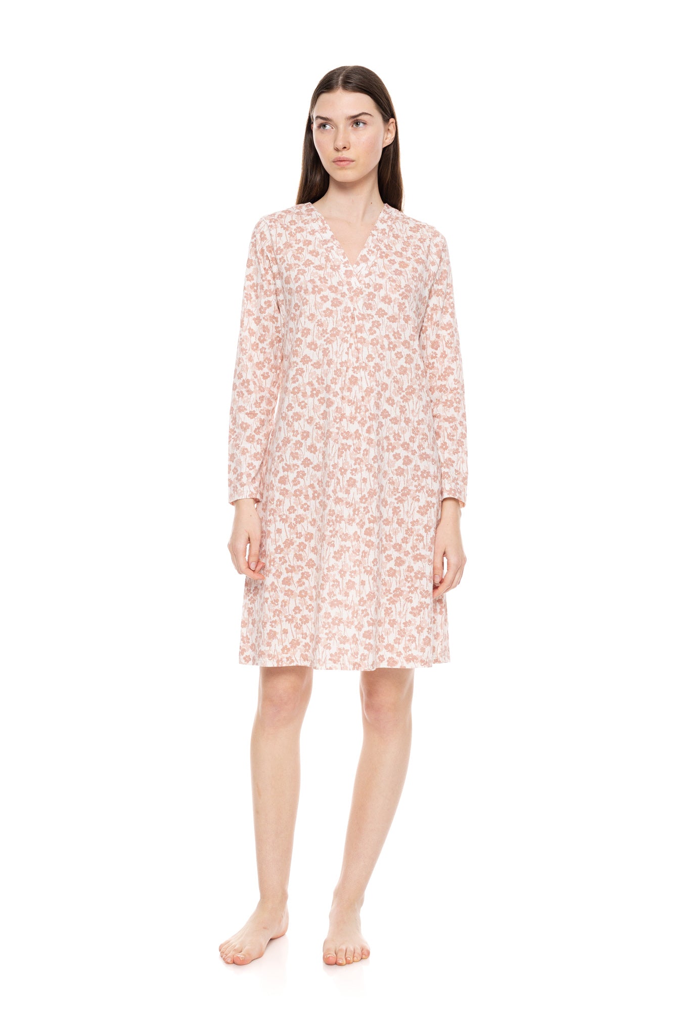 Pink Label - Nightgown V Pink Flower