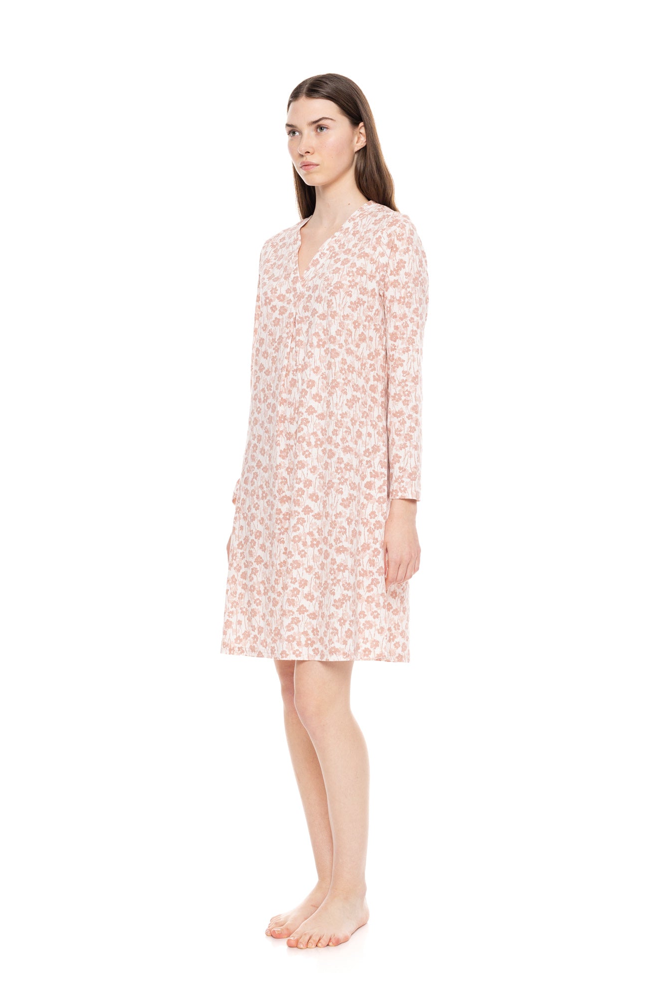 Pink Label - Nightgown V Pink Flower