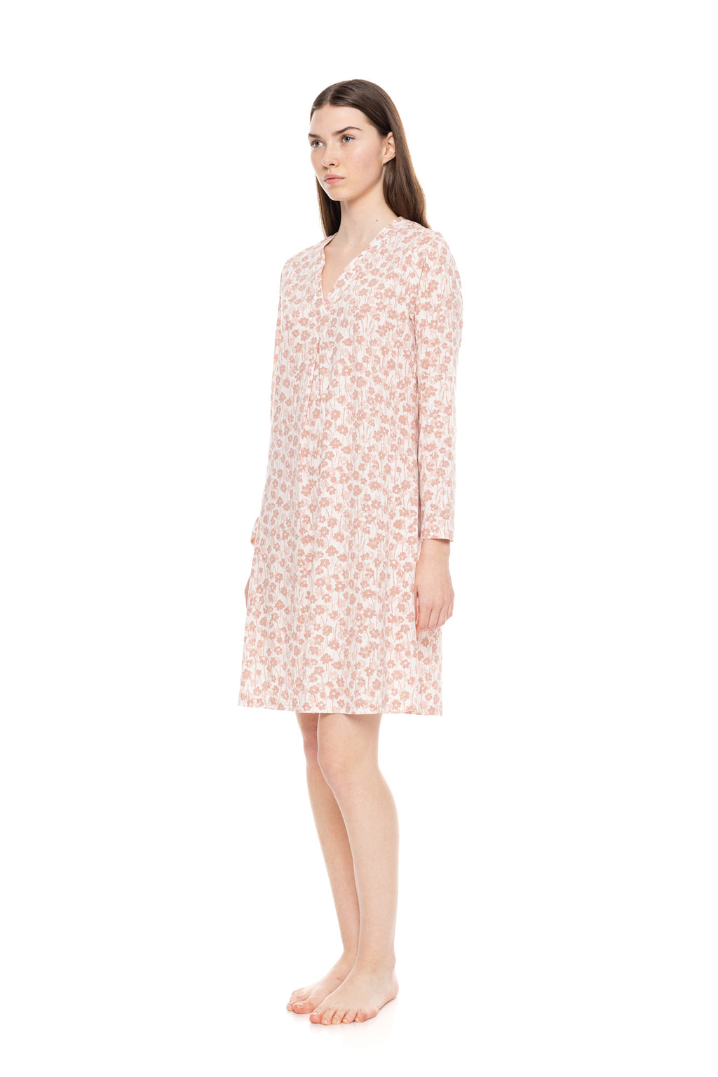 Pink Label - Nightgown V Pink Flower