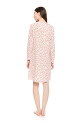 Pink Label - Nightgown V Pink Flower