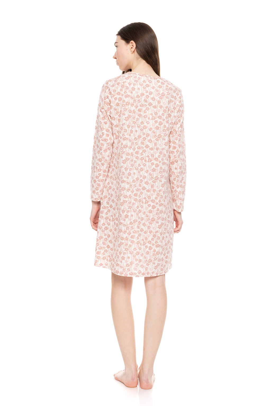 Pink Label - Nightgown V Pink Flower